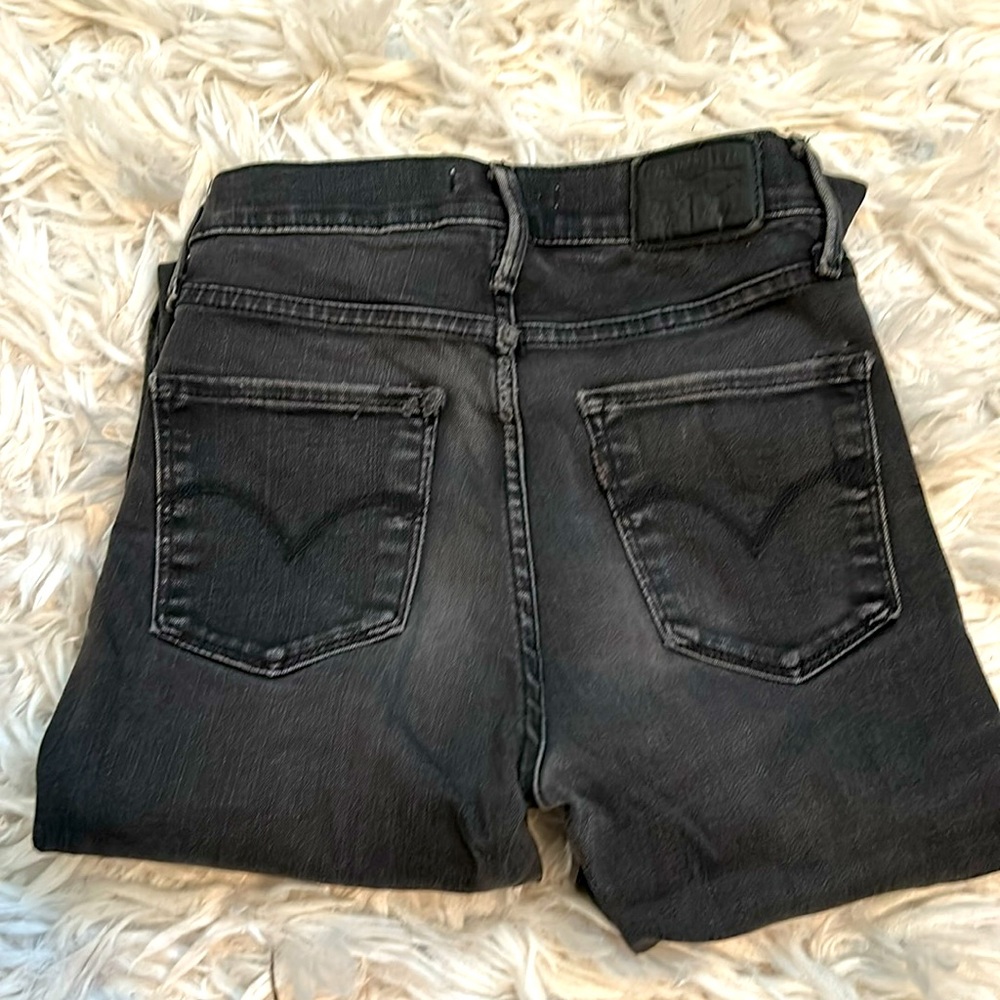 Levi’s 720 Black Super Skinny HR Jeans
